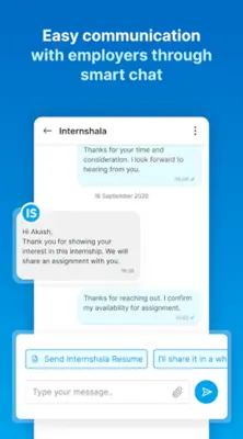 Internshala android App screenshot 0